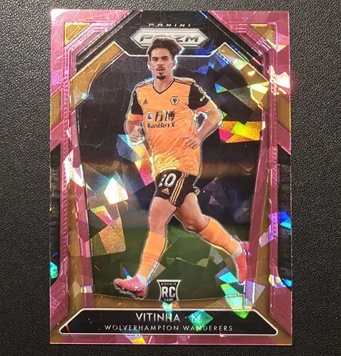 Vitinha 2020 Panini Prizm Pink Cracked Ice Prizm
