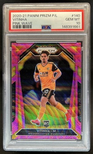 Vitinha 2021 Panini Prizm Pink Wave