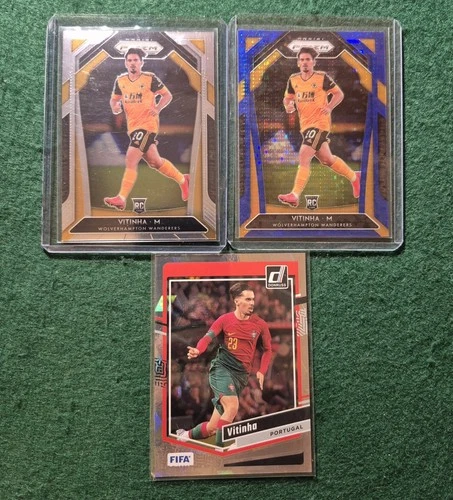 Vitinha 2020 Panini Prizm Premier League Blue Pulsar Prizm