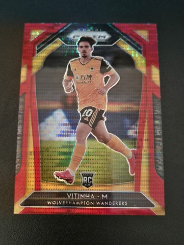 Vitinha 2020 Panini Prizm Premier League Red Pulsar #140