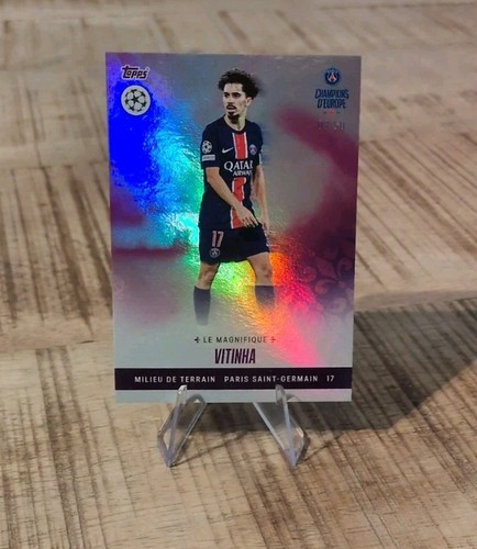 Vitinha 2025 Topps PSG Purple /50