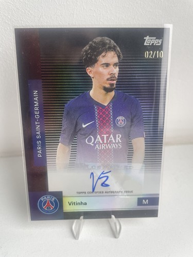 Vitinha 2025 Topps PSG Team Set /10