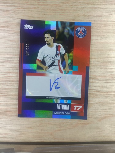 Vitinha 2024 Topps PSG Team Set 61/250