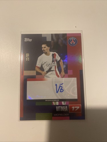 Vitinha 2024 Topps PSG Team Set /99