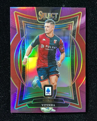 Vitinha 2024 Panini Select Serie A Purple Prizm 43/49