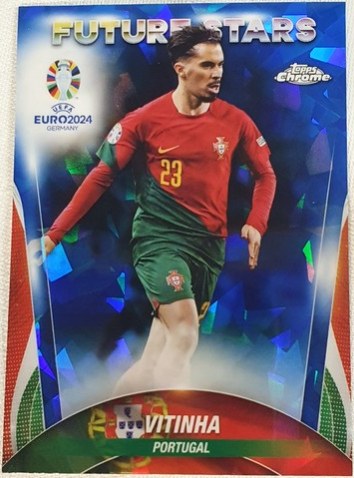 Vitinha 2024 Topps Chrome UEFA EURO