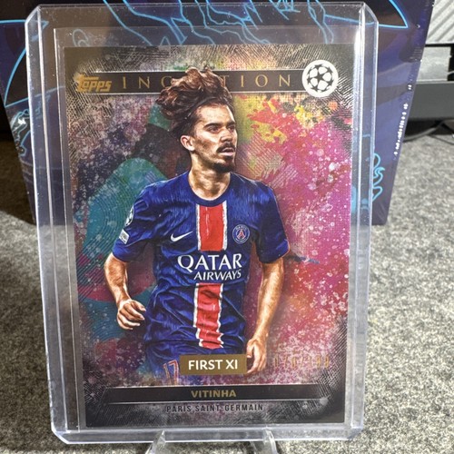 Vitinha 2024 Topps Inception UCC Black Foil /199