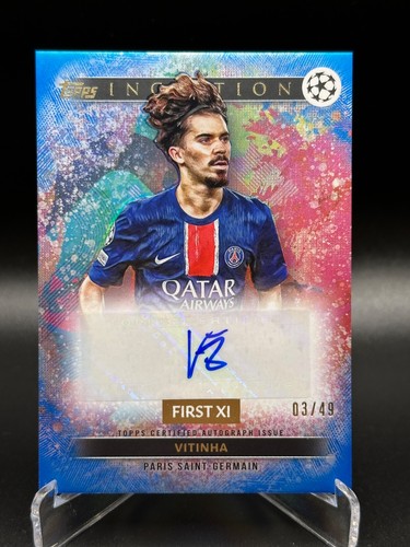 Vitinha 2024 Topps Inception UCC Blue /49
