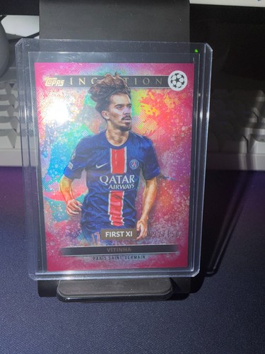Vitinha 2024 Topps Inception UCC Magenta Foil /150