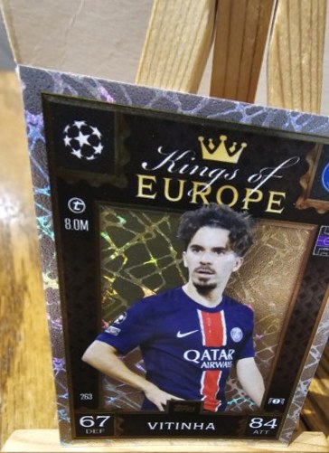 Vitinha 2024 Topps Match Attax UEFA Club Competitions
