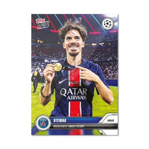 Vitinha 2024 Topps Now UEFA Champions League