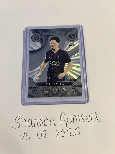 Vitinha 2025 Topps UEFA Champions League /25