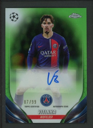 Vitinha 2024 Topps UEFA Champions League Verde /99