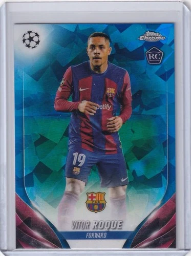 Vitor Roque 2024 Topps Chrome Sapphire