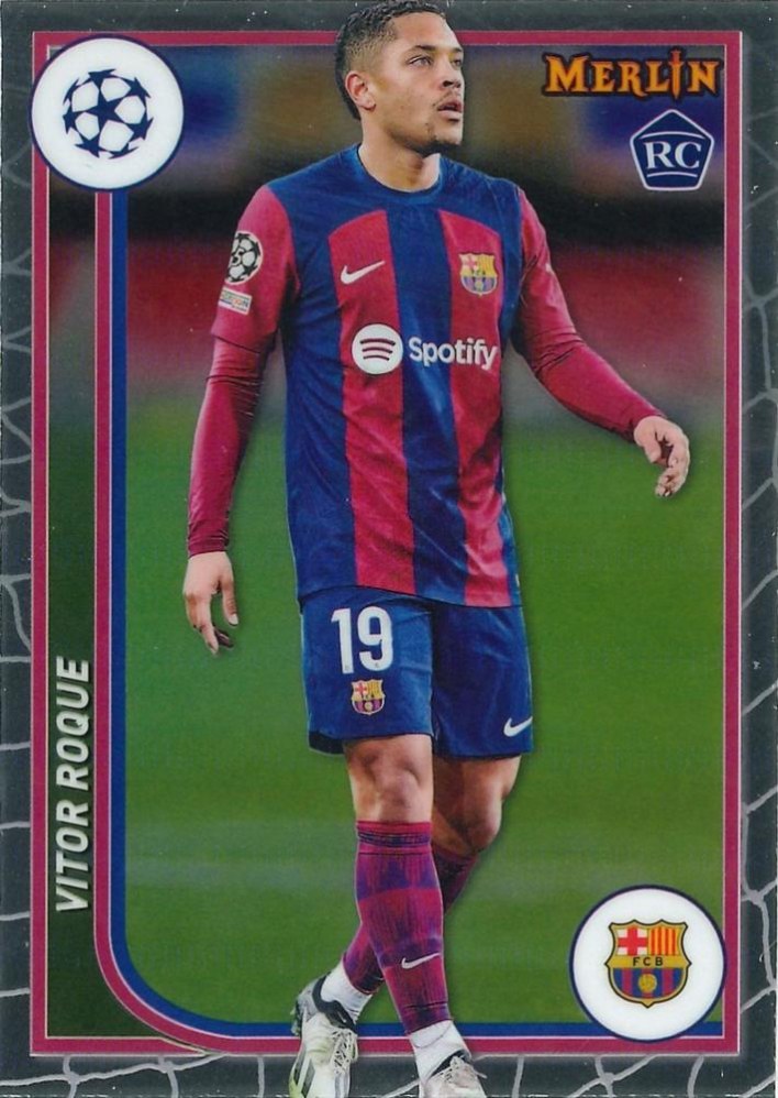 Vitor Roque 2023 Topps Merlin UEFA Club Competitions