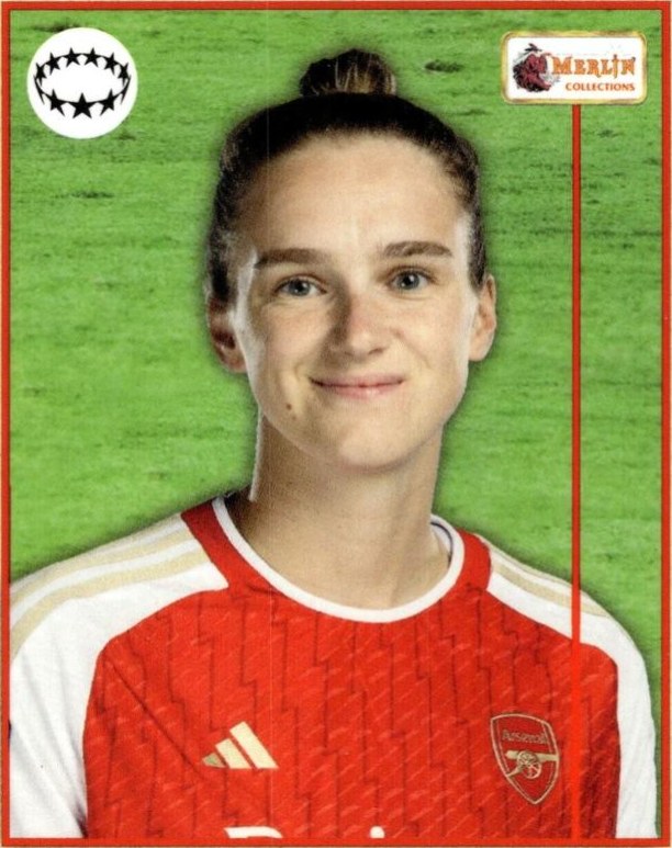 Vivianne Miedema 2023 Topps Merlin Heritage UEFA Club Competitions