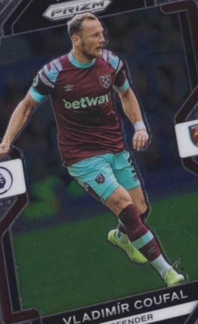 Vladimir Coufal 2022 Panini Prizm Premier League 60