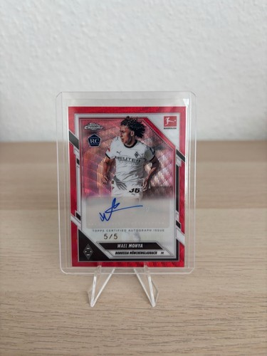 Wael Mohya 2025 Topps Chrome Red /5