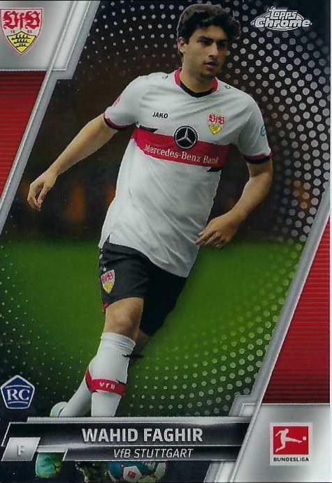 Wahid Faghir 2021 Topps Chrome Bundesliga 93