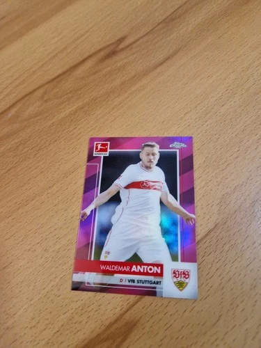 Waldemar Anton 2020 Topps Bundesliga Chrome Pink /75