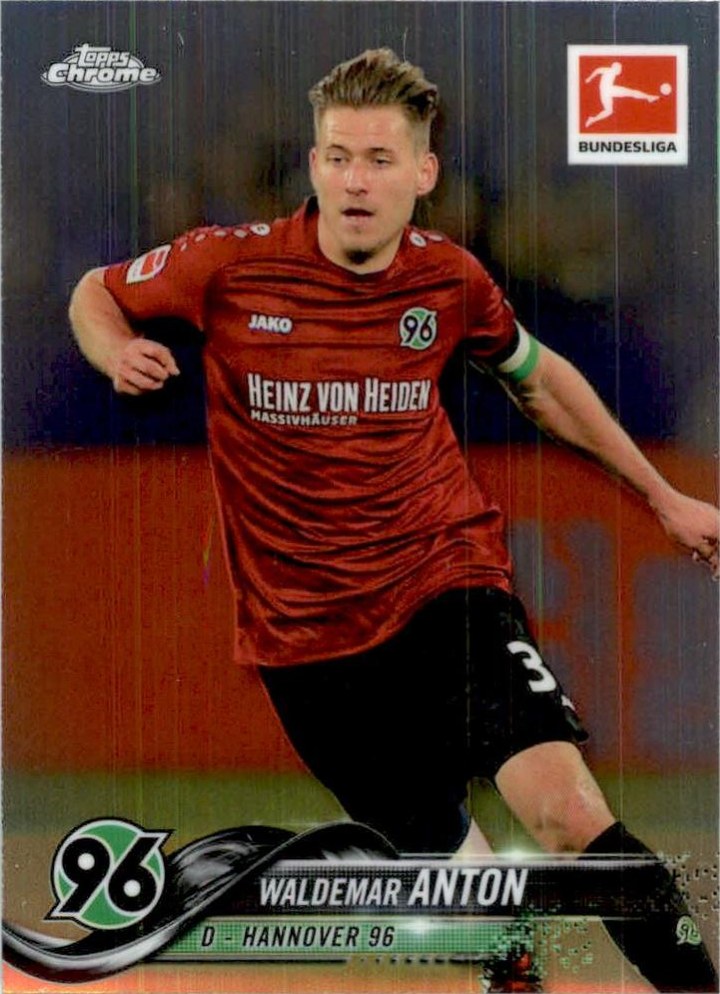 Waldemar Anton 2018 Topps Chrome Bundesliga 72