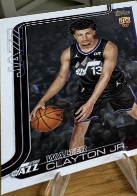 Walter Clayton Jr. 2025 Topps #218