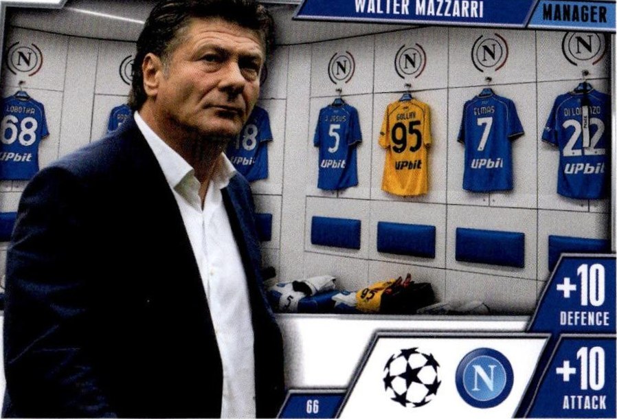 Walter Mazzarri 2023 Topps Match Attax UEFA Club Competitions Extra