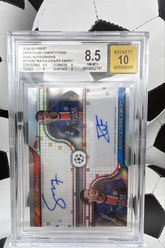 Warren Zaire-Emery and Senny Mayulu 2024 Topps Finest