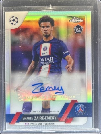 Warren Zaire-Emery 2022 Topps Chrome