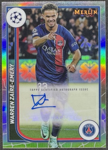 Warren Zaire-Emery 2024 Topps Chrome Merlin