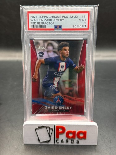 Warren Zaire-Emery 2023 Topps Chrome Red /5