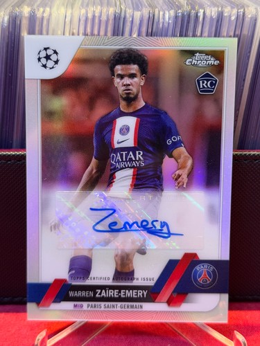 Warren Zaire-Emery 2023 Topps Chrome Refractor
