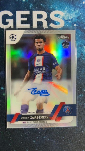 Warren Zaire-Emery 2023 Topps Chrome Refractor