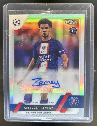 Warren Zaire-Emery 2022 Topps Cromo UEFA