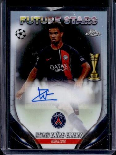 Warren Zaire-Emery 2023 Topps Cromo UEFA