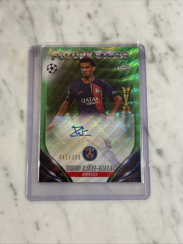 Warren Zaire Emery 2024 Topps Cromo UEFA Champions League /399