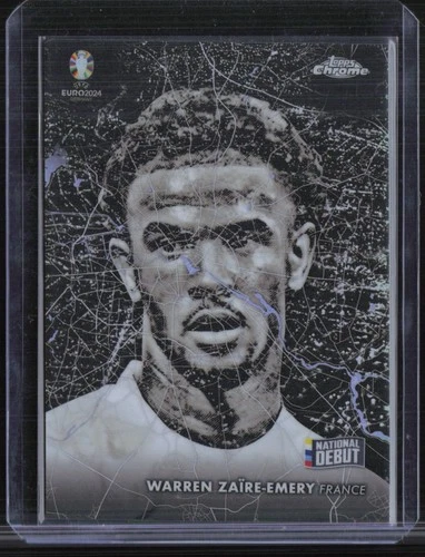 Warren Zaire-Emery 2024 Topps Cromo UEFA Euro