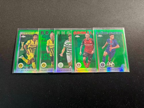 Warren Zaire-Emery 2024 Topps Cromo UEFA Fútbol Verde