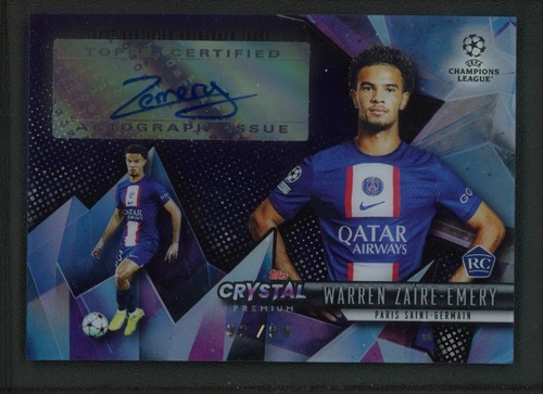 Warren Zaire Emery 2023 Topps Crystal Premium /99
