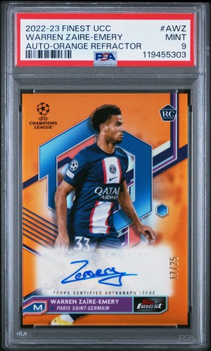 Warren Zaire-Emery 2022 Topps Finest /25