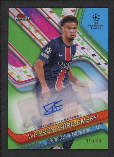 Warren Zaire Emery 2025 Topps Finest /99