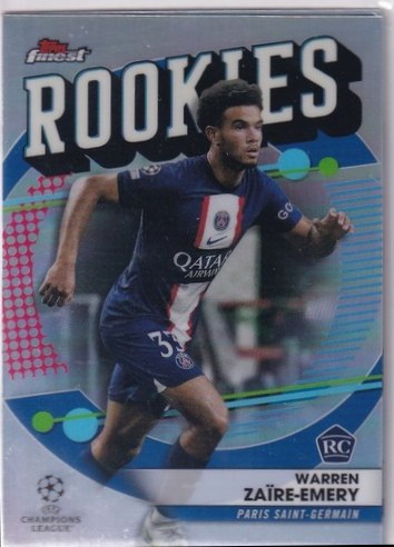 Warren Zaire-Emery 2022 Topps Finest UEFA Champions League Silver