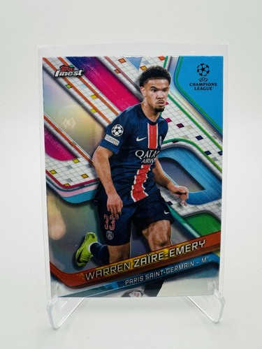 Warren Zaire-Emery 2024 Topps Finest Refractor