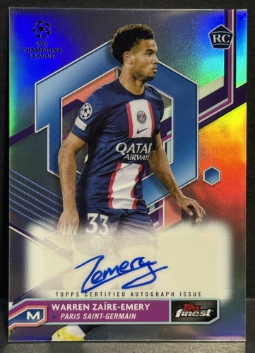 Warren Zaire-Emery 2022 Topps Finest Refractor