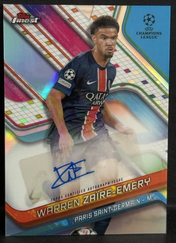 Warren Zaire-Emery 2024 Topps Finest Refractor