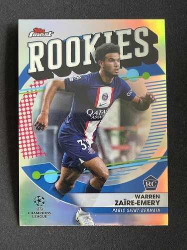 Warren Zaire-Emery 2022 Topps Finest Refractor /7