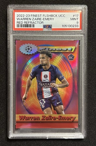 Warren Zaire-Emery 2023 Topps Finest Rosso /5