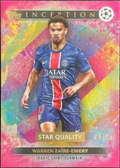 Warren Zaire-Emery 2024 Topps Inception Pink /75