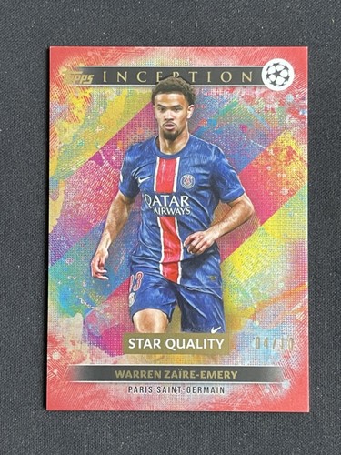 Warren Zaire Emery 2024 Topps Inception Red /10