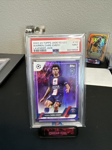 Warren Zaire Emery 2022 Topps Jade Edition Viola /15